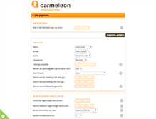 Tablet Screenshot of carmeleon.nl